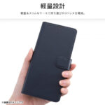 ミッフィー手帳型レザーケース シンプル マグネット