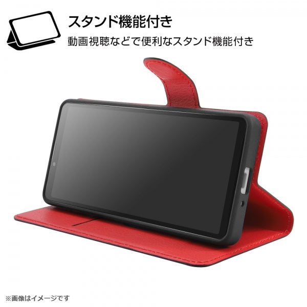 ミッフィー手帳型レザーケース シンプル マグネット オートスリープ機能対応