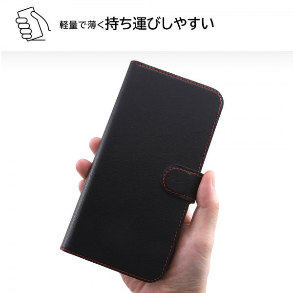 ミッフィー手帳型レザーケース シンプル マグネット