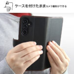 ミッフィー手帳型レザーケース シンプル マグネット