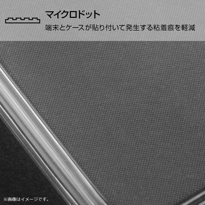 ハイブリットケース クリア 『ディズニーキャラクター』/レザーカードポケットセット
