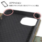 耐衝撃 手帳型レザーケース Designs