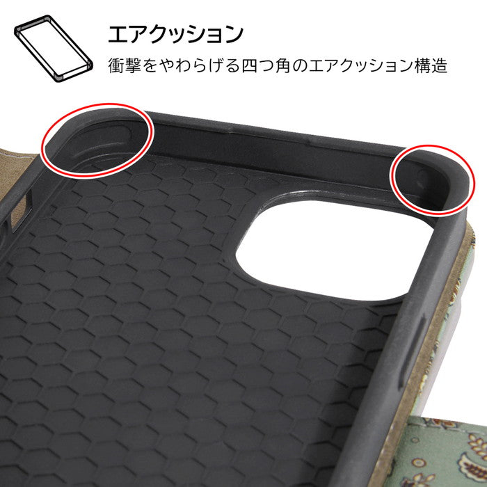 耐衝撃 手帳型レザーケース Designs