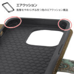 耐衝撃 手帳型レザーケース Designs