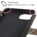 耐衝撃 手帳型レザーケース Designs