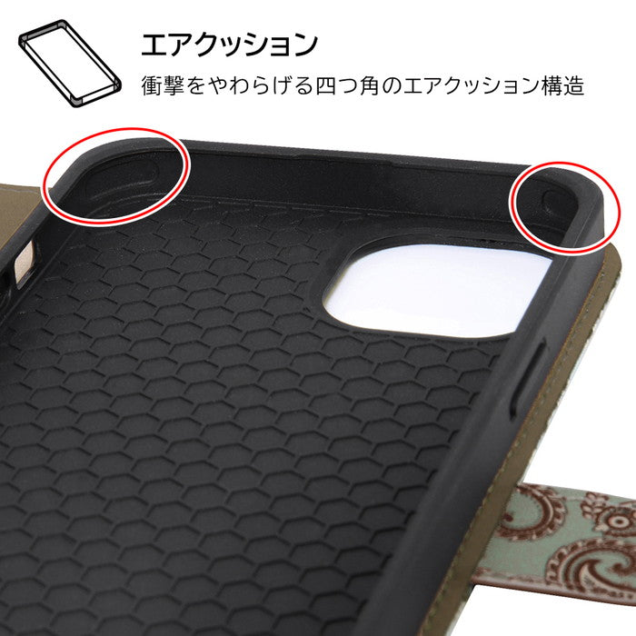 耐衝撃 手帳型レザーケース Designs