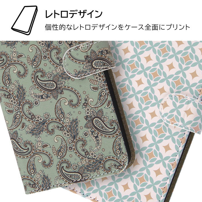 耐衝撃 手帳型レザーケース Designs