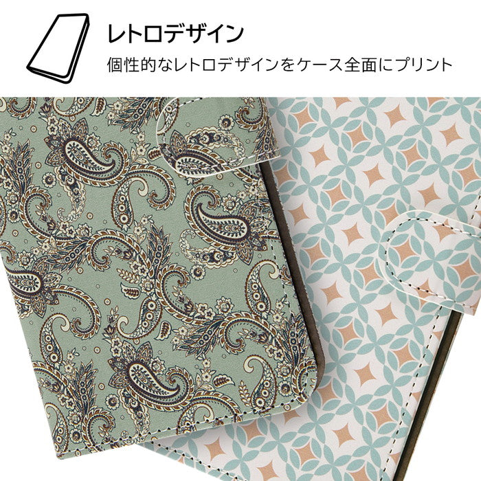 耐衝撃 手帳型レザーケース Designs