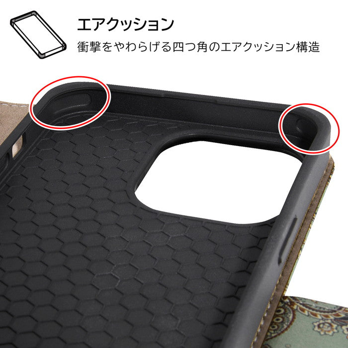 耐衝撃 手帳型レザーケース Designs