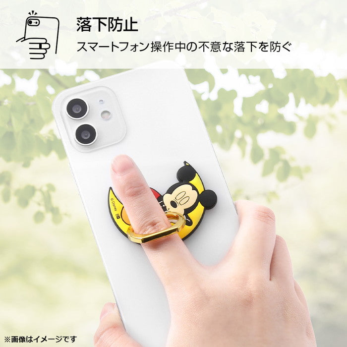 ハイブリットケース クリア 『ディズニーキャラクター』/やわらかリングセット