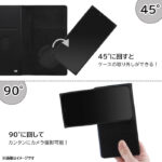 『ディズニーキャラクター』/耐衝撃 徹底保護 手帳型デニムケース Squl
