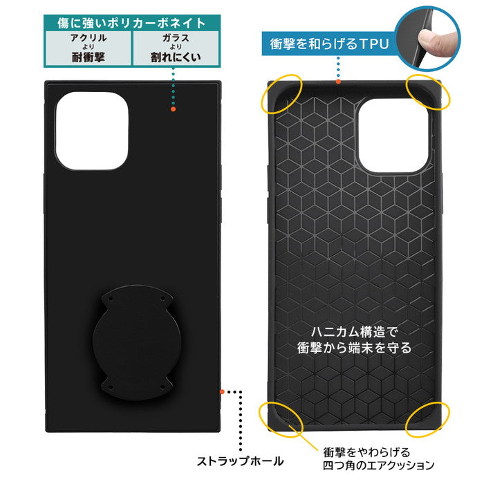 『ディズニーキャラクター』/耐衝撃 徹底保護 手帳型デニムケース Squl