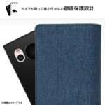 『ディズニーキャラクター』/耐衝撃 徹底保護 手帳型デニムケース Squl