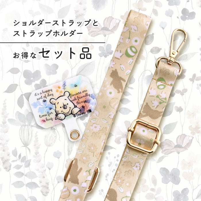 『ディズニーキャラクター』/ショルダーストラップ＋ストラップホルダー セット