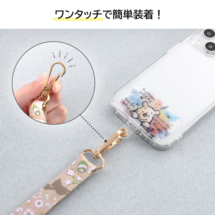 『ディズニーキャラクター』/ショルダーストラップ＋ストラップホルダー セット
