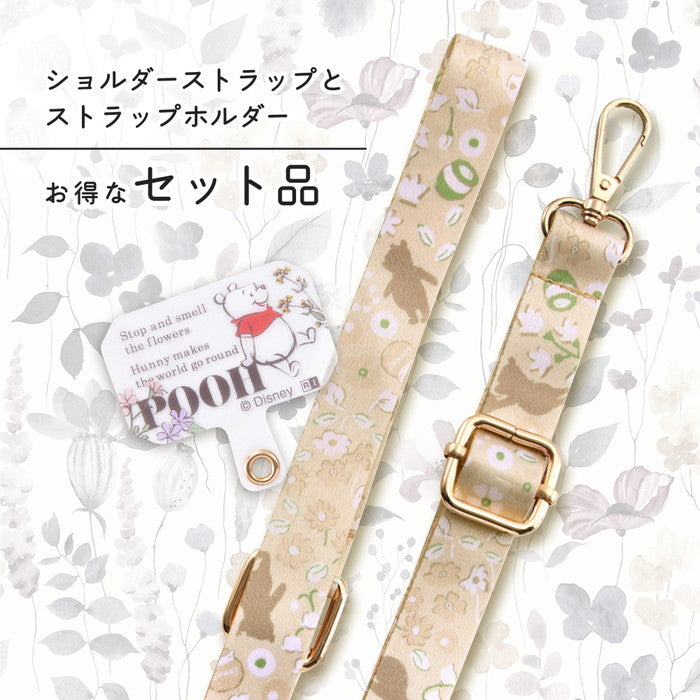『ディズニーキャラクター』/ショルダーストラップ＋ストラップホルダー セット