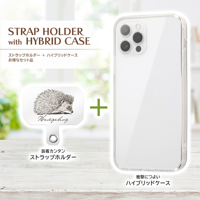 『オリジナルデザイン』/ストラップホルダーwithハイブリッドケース