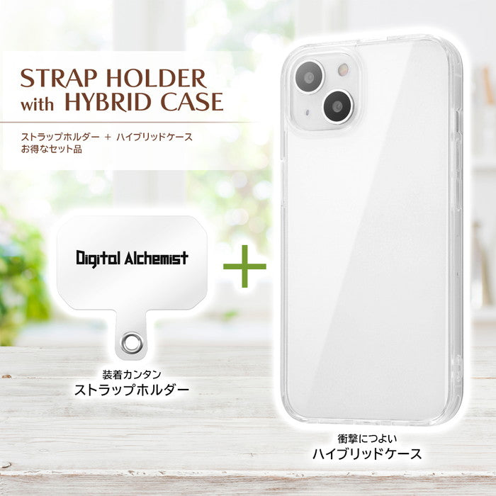 『オリジナルデザイン』/ストラップホルダーwithハイブリッドケース
