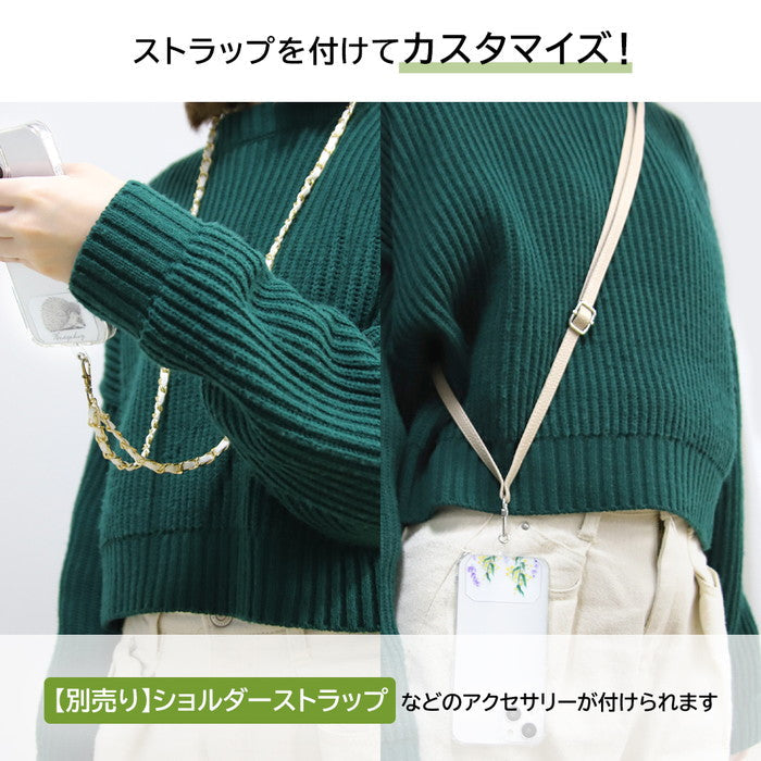 『オリジナルデザイン』/ストラップホルダーwithハイブリッドケース