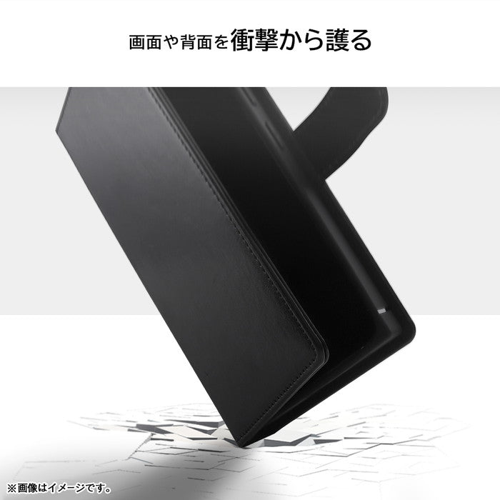 耐衝撃 徹底保護 手帳型レザーケース Squl