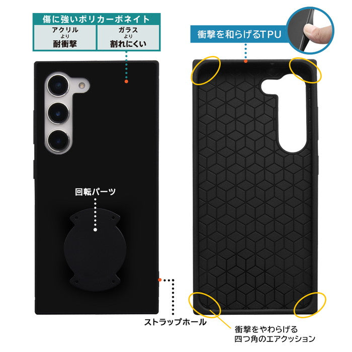 『ディズニーキャラクター』/耐衝撃 徹底保護 手帳型デニムケース Squl