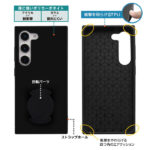 『ディズニーキャラクター』/耐衝撃 徹底保護 手帳型デニムケース Squl