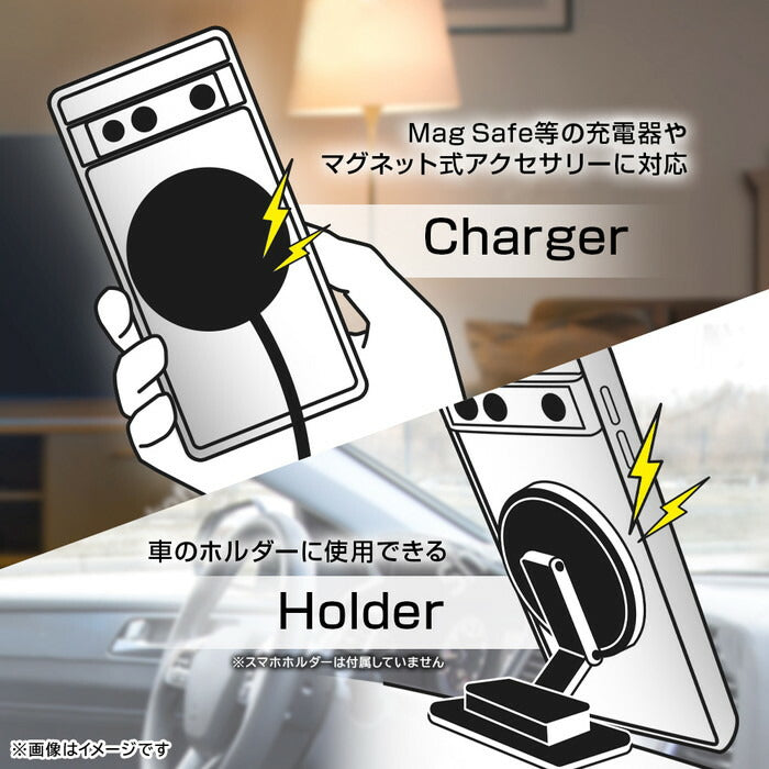 耐衝撃ハイブリッドケース マグネット式アクセサリー対応