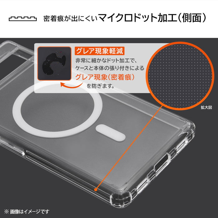 耐衝撃ハイブリッドケース マグネット式アクセサリー対応