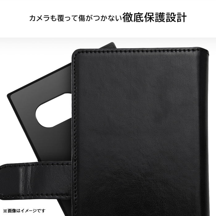 耐衝撃 徹底保護 手帳型レザーケース Squl