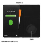 『ディズニーキャラクター』/耐衝撃 徹底保護 手帳型デニムケース Squl