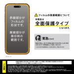 ガラスフィルム 10H 全面保護 光沢