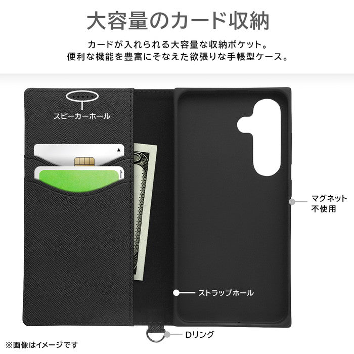 耐衝撃 手帳型レザーケース KAKU Durable