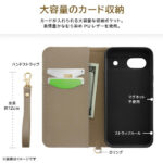 耐衝撃 手帳型レザーケース Raffine