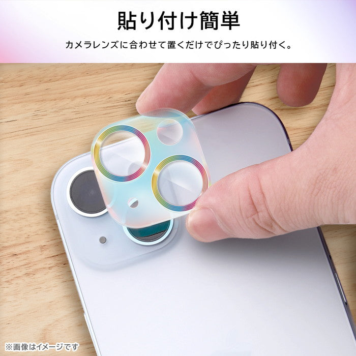 ガラスフィルム カメラ オーロラ 10H 3眼カメラモデル