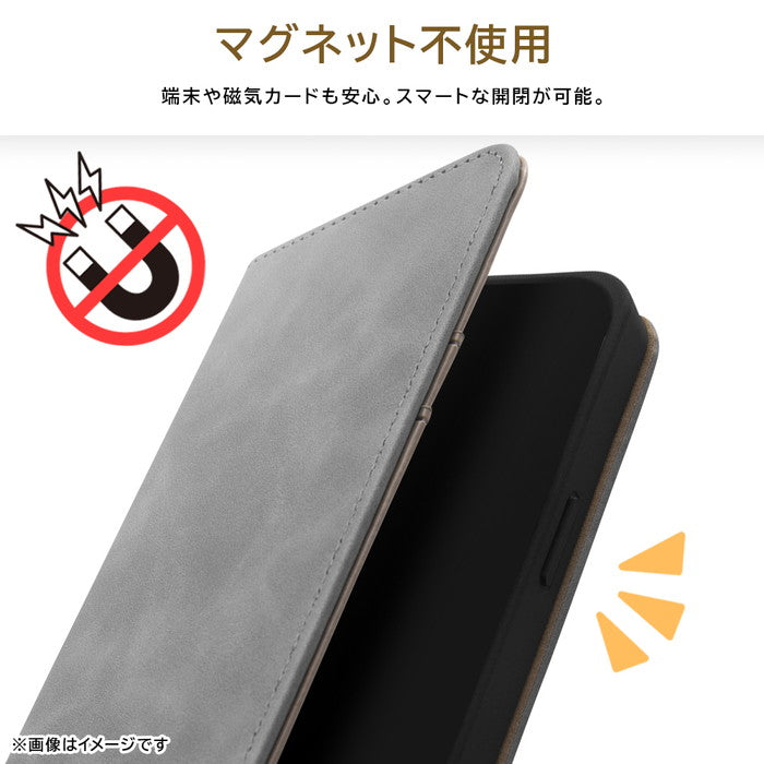 ディズニー 手帳型レザーケース Raffine