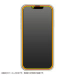 ダイヤモンドガラスフィルム 10H 全面保護 ブルーライトカット 反射防止/ブラック