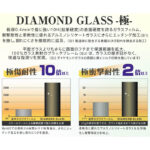 ダイヤモンドガラスフィルム 10H 全面保護 ブルーライトカット 反射防止
