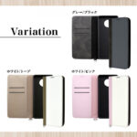 耐衝撃 手帳型レザーケース Noble