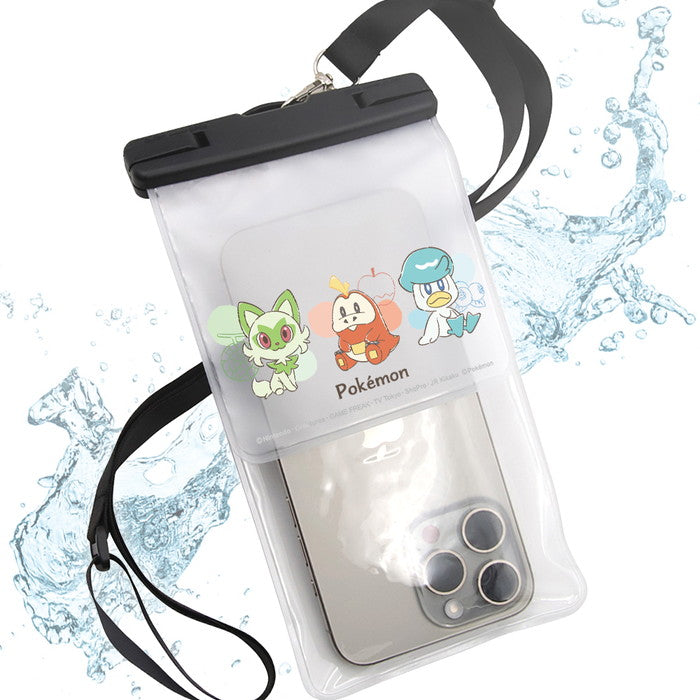 ポケットモンスター / スマホ 防水ケース 収納ポーチ付き