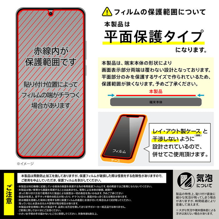 Like standard ガラスフィルム 10H 反射防止 指紋認証対応
