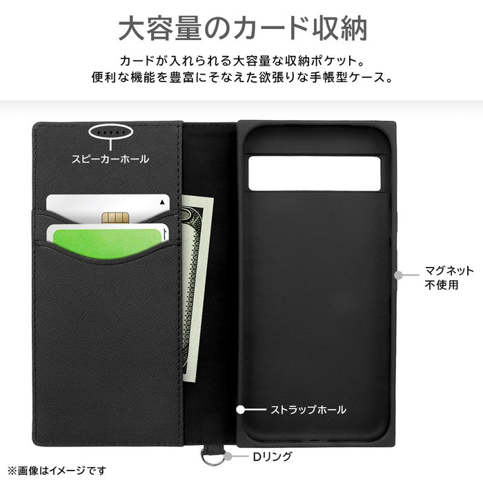 耐衝撃 手帳型レザーケース KAKU Durable