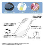 耐衝撃 バンパー 精密設計 カメラ保護 グラデーション TPUソフトケース