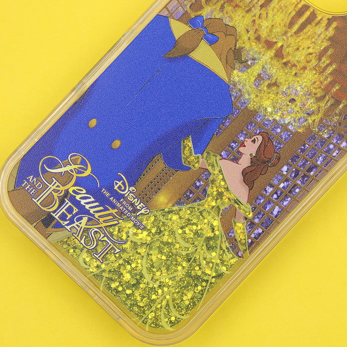 ディズニー / 衝撃吸収 バンパー 動く キラキラ ラメ グリッターケース