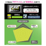PRO貼りサポート PETフィルム 反射防止 抗菌・抗ウイルス 平面保護 指紋防止