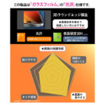 ガラスフィルム 光沢 全面保護 硬度10H