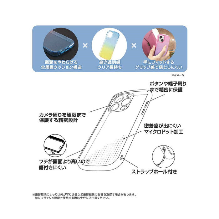 耐衝撃 バンパー 精密設計 カメラ保護 グラデーション TPUソフトケース