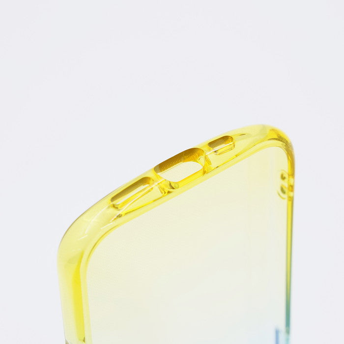 耐衝撃 バンパー 精密設計 カメラ保護 グラデーション TPUソフトケース