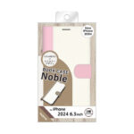 Noble 耐衝撃 マグネットベルト バイカラー 手帳型レザーケース