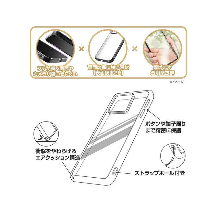 ムーミン / 衝撃吸収 バンパー メタリック ハイブリッドケース