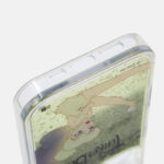 ディズニー / 衝撃吸収 バンパー 動く キラキラ ラメ グリッターケース